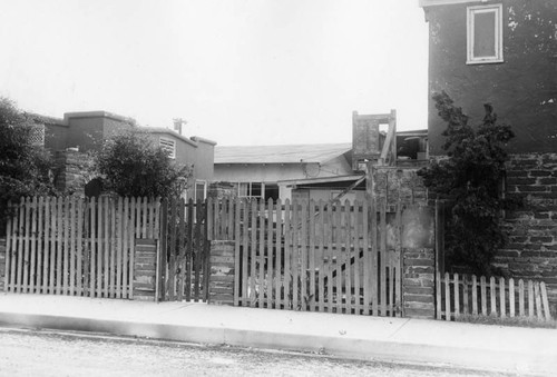 Old house with picket fence in Venice