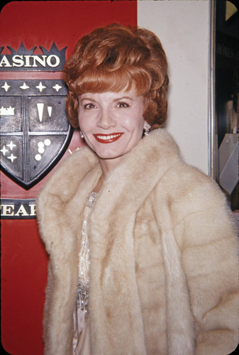 Janet Blair at the Cocoanut Grove