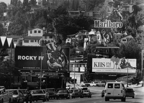 Billboard ordinance, Sunset Strip