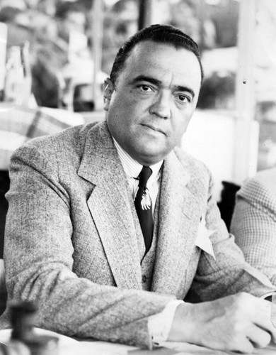 J. Edgar Hoover at the races