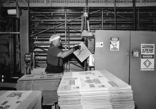 Assembling boxes, Walker Foods, Inc