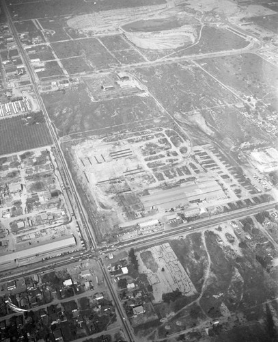 Vinnell Steel, Arrow Highway, looking northeast