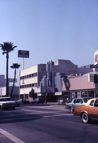 El Rey Theatre and businesses