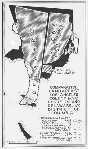 Comparison map of L.A. County