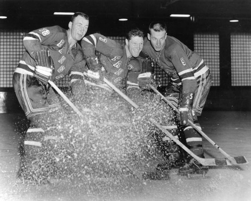 Cutting capers on the ice