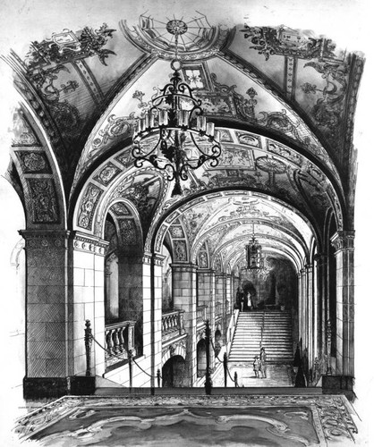 Biltmore Hotel, artist's rendering