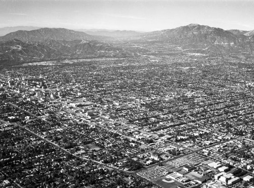 Pasadena, looking northwest