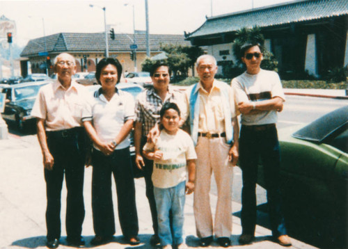 Family in Chinatown