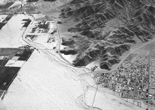 Cathedral City and Rancho Mirage, looking southwest