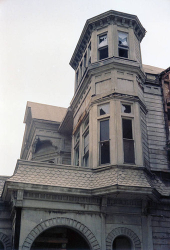 Castle's exterior, Montecito Heights