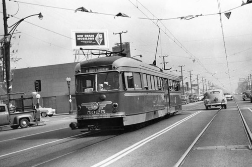 Electric Street Car No. 5025