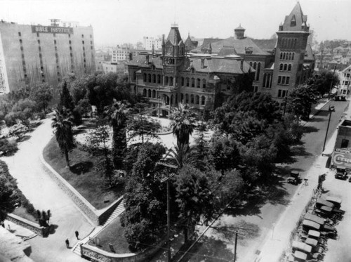 State Normal School, aerial view