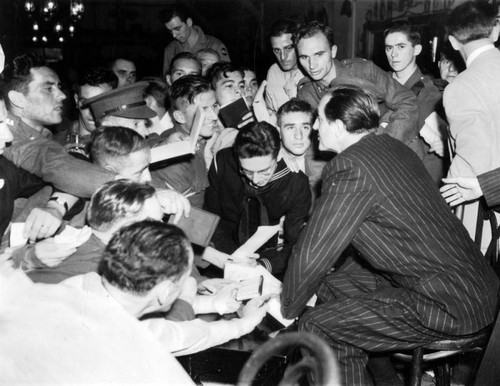 At the Hollywood Canteen