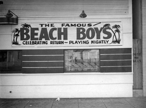 Beach Boys sign