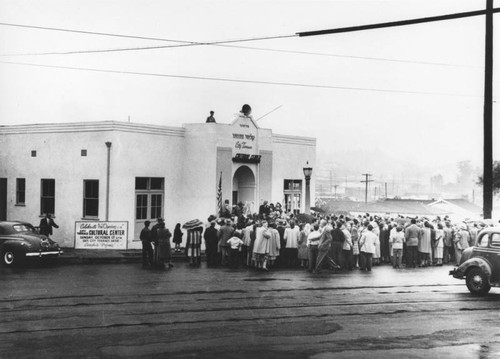 Dedication of Jewish Cultural Center, City Terrace