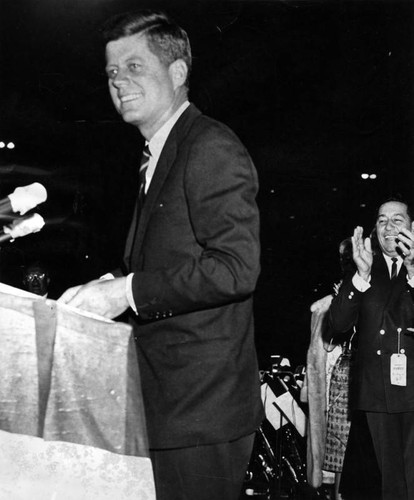 Sen. John Kennedy in Los Angeles