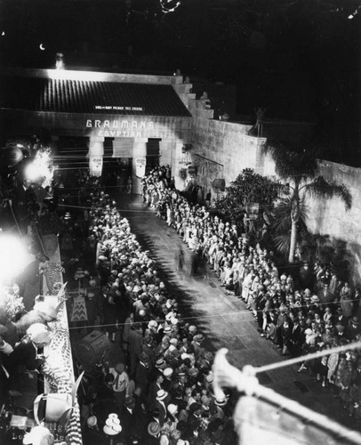 Premiere at the Egyptian Theatre