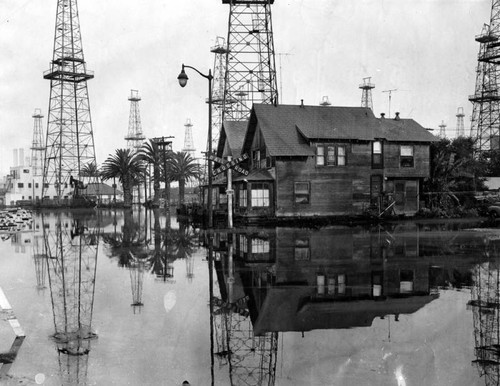 Towers in the tide, Long Beach area stricken