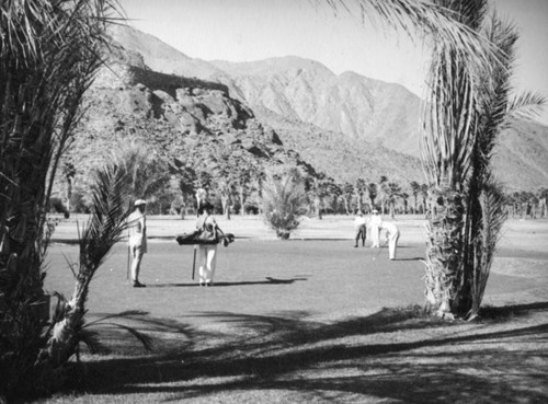 Golfing in Palm Springs