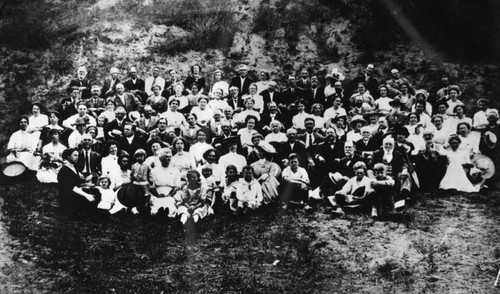 Group of people, Greek Theatre