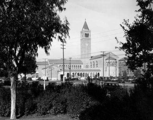 Mudd Memorial Hall at U.S.C., a view