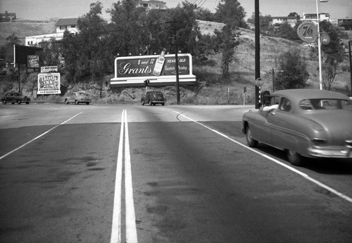 Fletcher Drive at Glendale Boulevard, Silver Lake