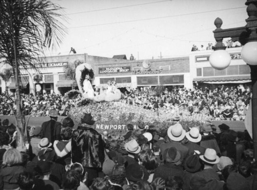 Newport float, 1938 Rose Parade