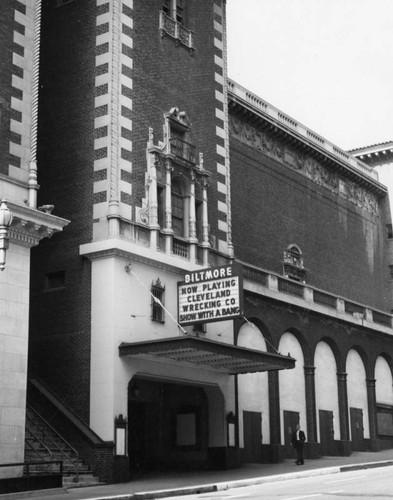 Exterior, Biltmore Theatre