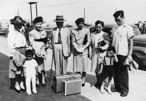 Los Angeles Airport farewell