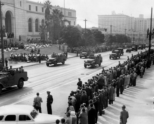 California State Guard, Armistice Day parade