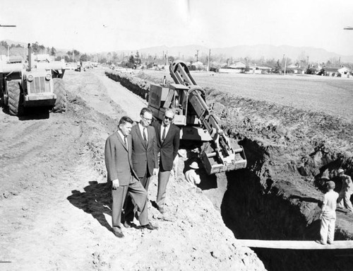 Groundbreak a Van Nuys storm drain