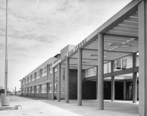 Newly completed Reseda High School