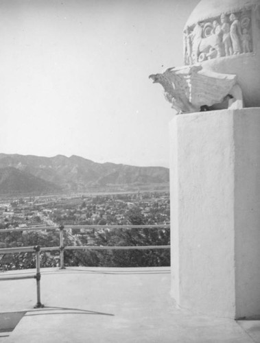 View from Tower of Legends at Forest Lawn, Glendale