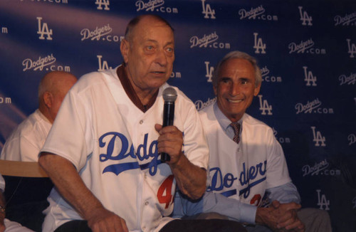 Johnny Podres and Sandy Koufax