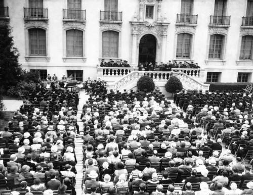 Commencement ceremonies, 1930 and 1931, view 2