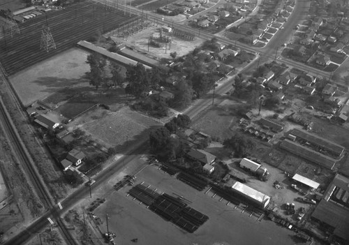 Walnut Grove Avenue, Rosemead, looking southeast