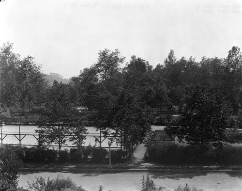 Highland Park tennis court