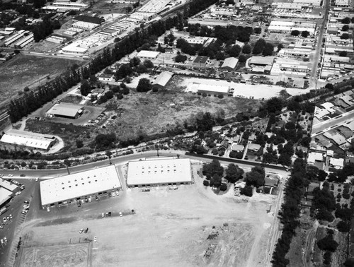 Office building located in Van Nuys, possibly looking northeast