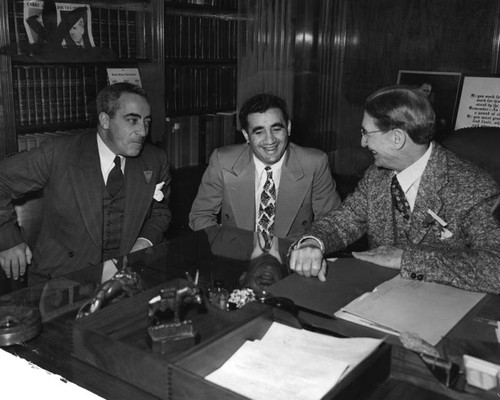 Attorneys in Bugsy Siegel trial