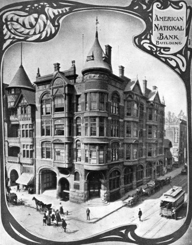 American Savings Bank, a drawing