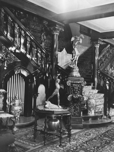 Haggarty castle interior, living room