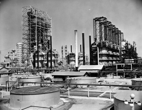 View of Richfield Refinery