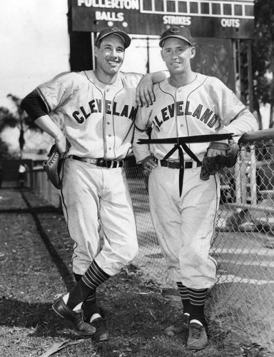 Bob Feller and Joe Gordon