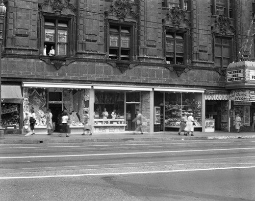 Hill street storefronts