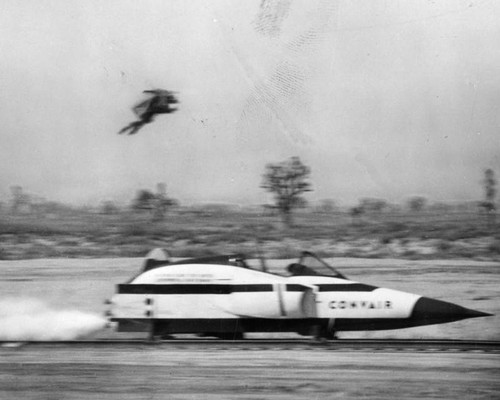 Supersonic acrobatics