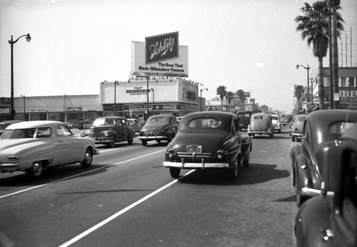 Sunset Boulevard and Vine Street