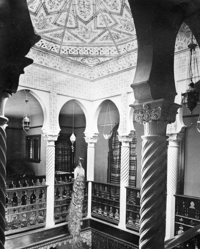 Upper stair court, Fenyes residence