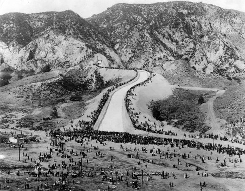 Los Angeles Aqueduct dedication