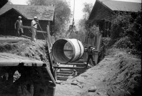 Working on California Aqueduct