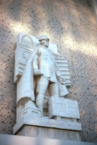 Scottish Rite Temple statue